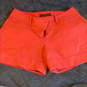 The Limited Coral shorts